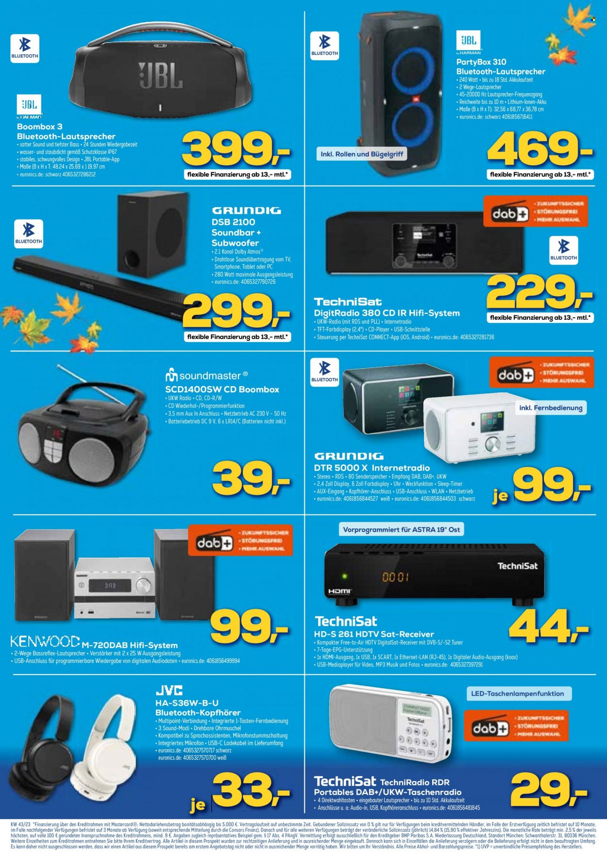 Euronics Prospekte  - 28.10.2023 - 5.11.2023. Seite 7