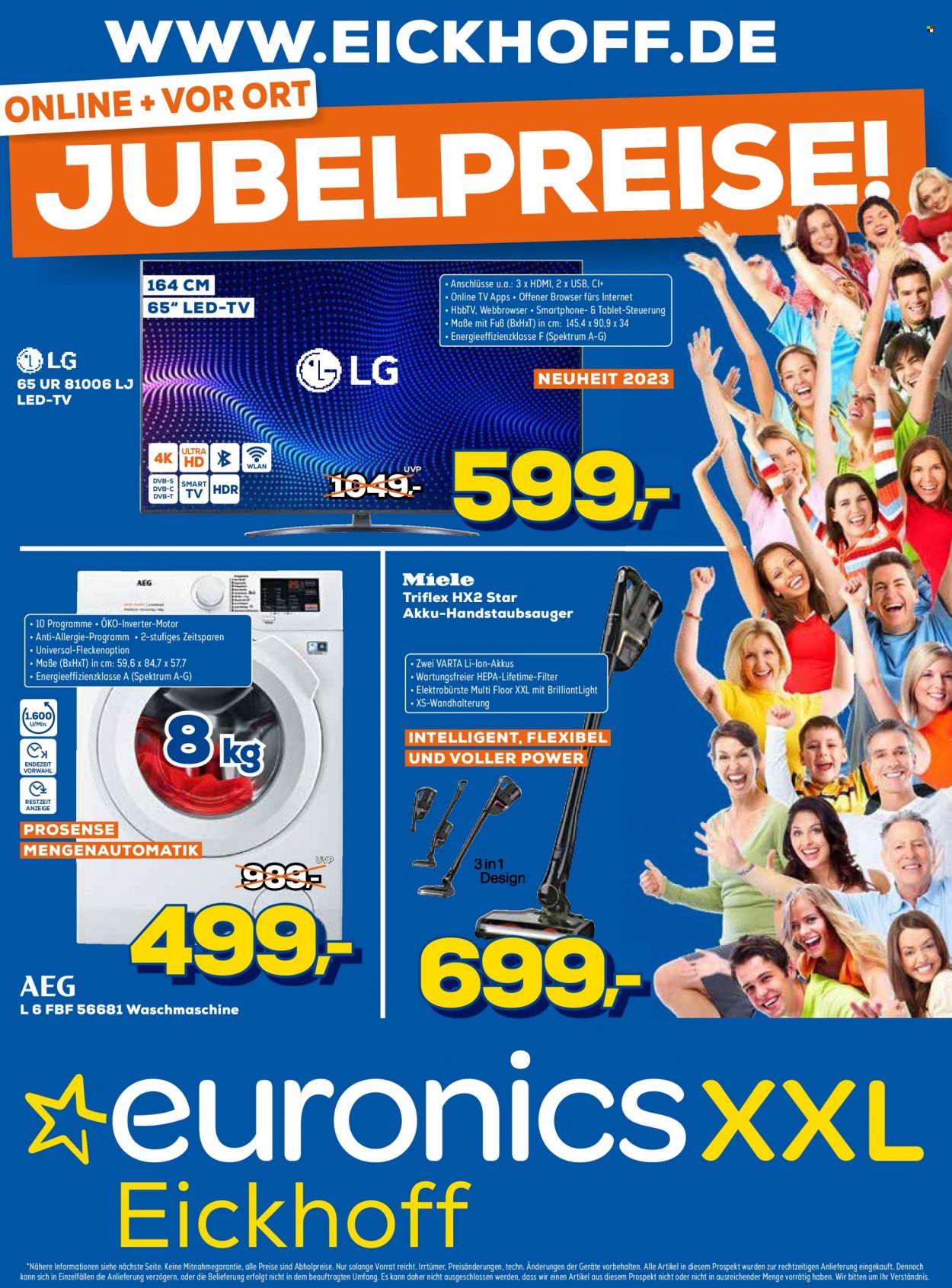 Euronics Prospekte  - 29.10.2023 - 5.11.2023. Seite 1