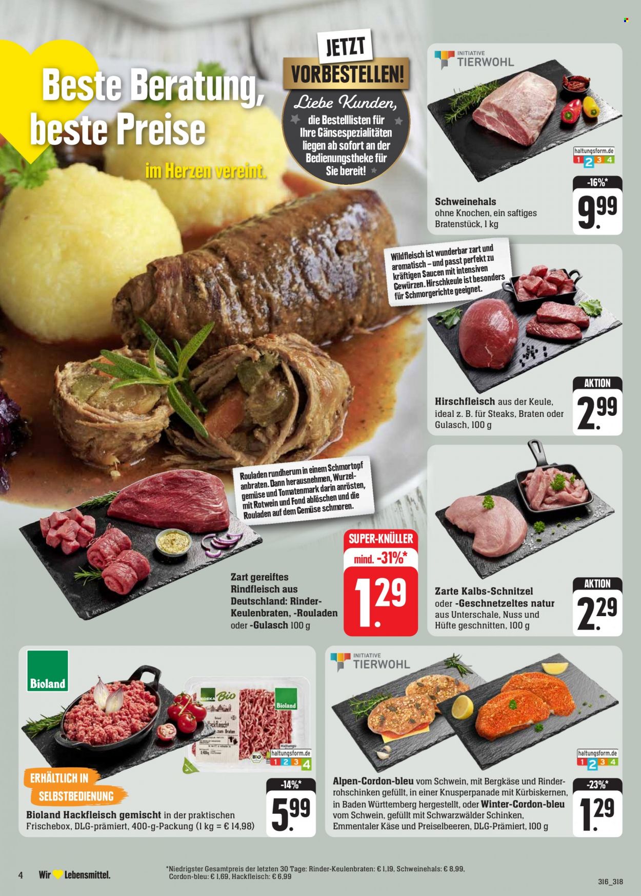 Edeka Prospekte  - 30.10.2023 - 4.11.2023. Seite 4
