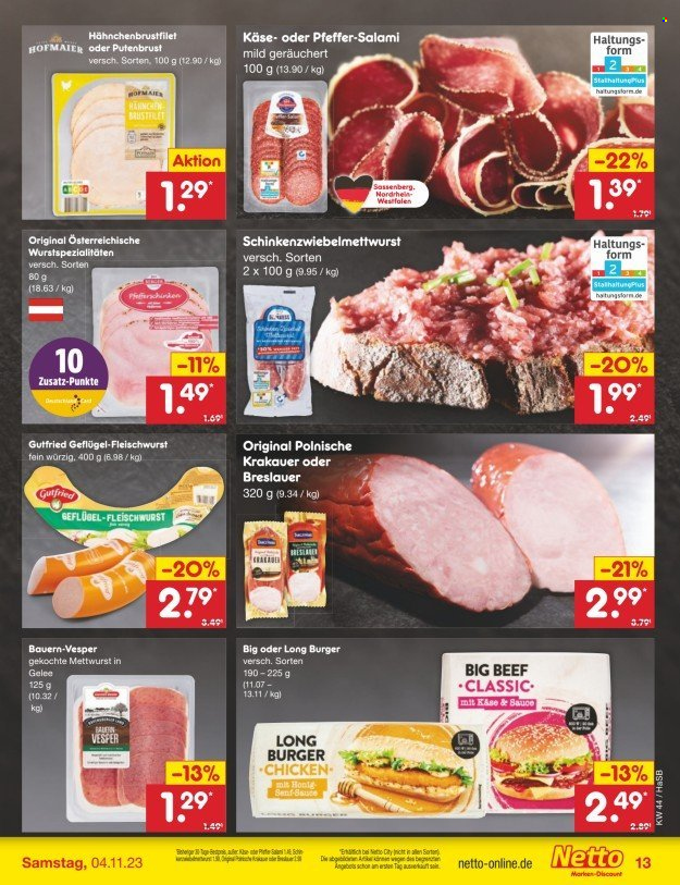 Netto Marken-Discount Prospekte  - 30.10.2023 - 4.11.2023. Seite 13