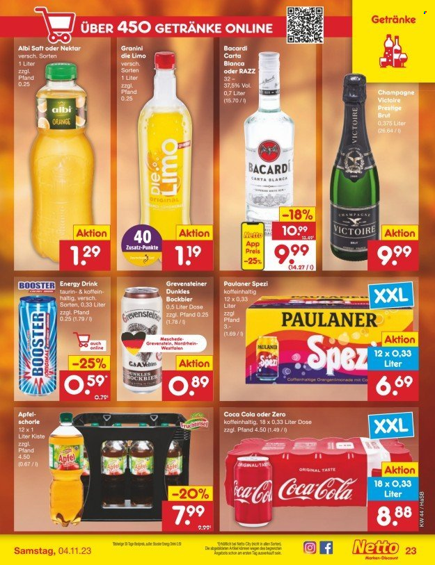 Netto Marken-Discount Prospekte  - 30.10.2023 - 4.11.2023. Seite 25