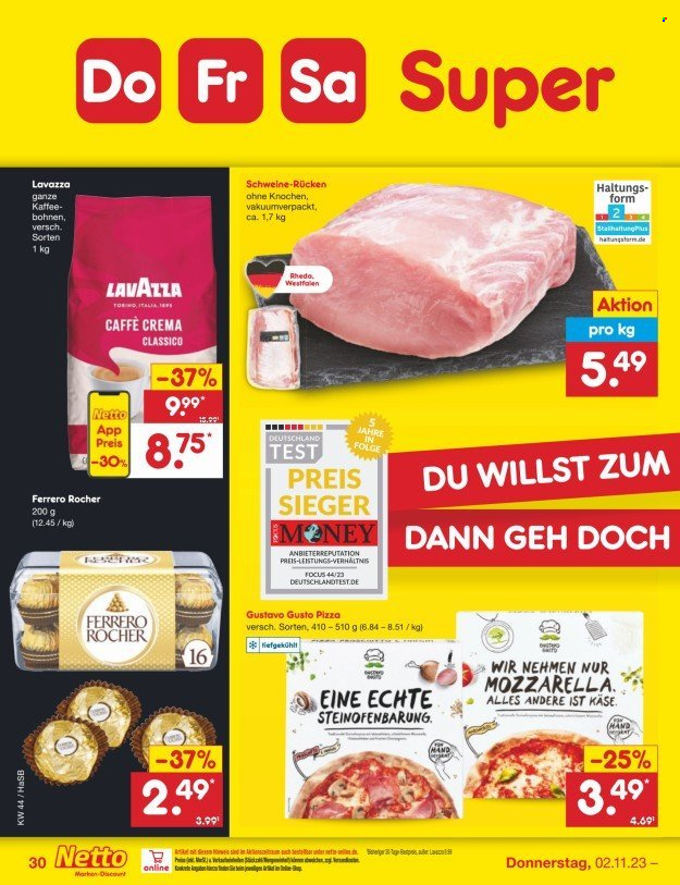 Netto Marken-Discount Prospekte  - 30.10.2023 - 4.11.2023. Seite 32