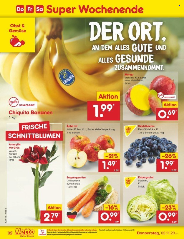 Netto Marken-Discount Prospekte  - 30.10.2023 - 4.11.2023. Seite 34