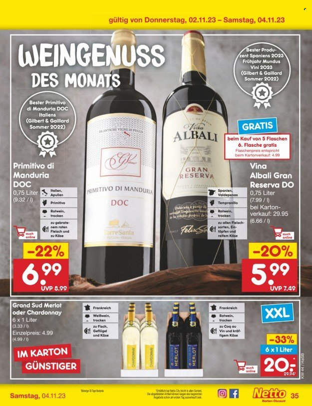 Netto Marken-Discount Prospekte  - 30.10.2023 - 4.11.2023. Seite 37