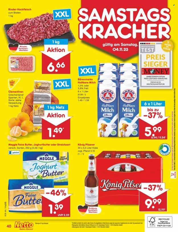 Netto Marken-Discount Prospekte  - 30.10.2023 - 4.11.2023. Seite 42