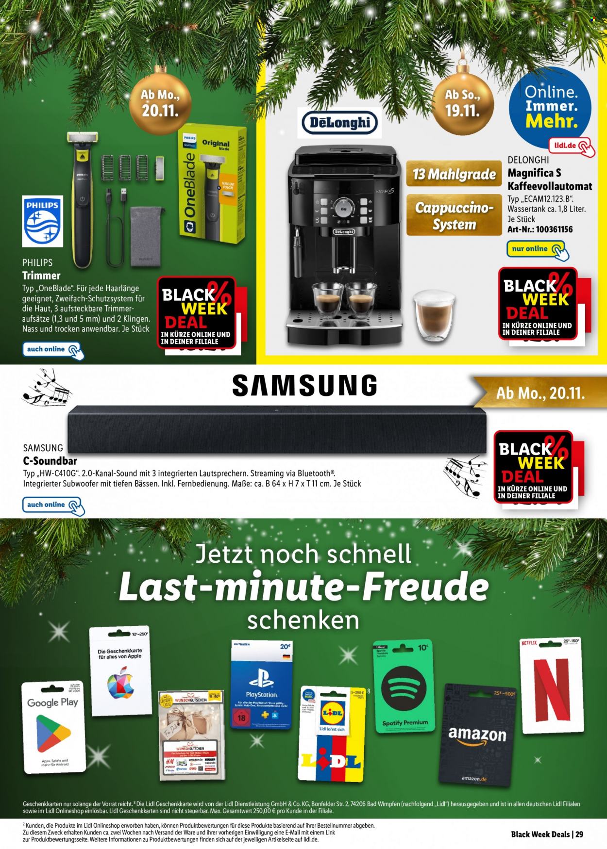 Lidl Prospekte  - 13.11.2023 - 24.12.2023. Seite 29