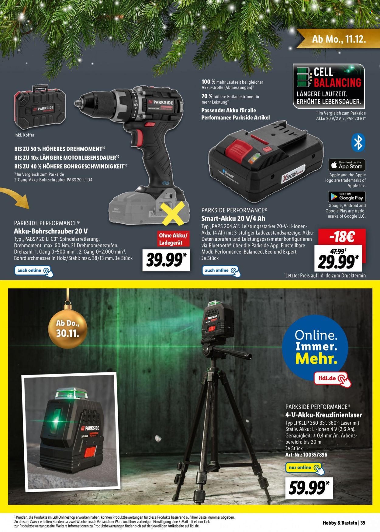 Lidl Prospekte  - 13.11.2023 - 24.12.2023. Seite 35