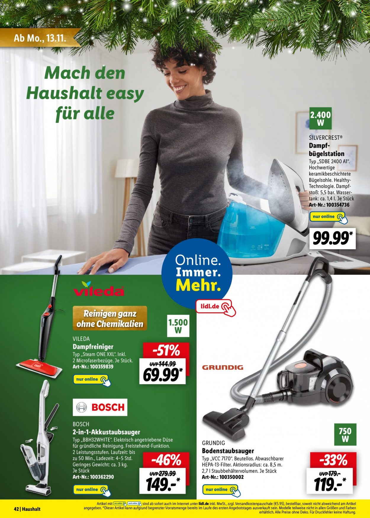 Lidl Prospekte  - 13.11.2023 - 24.12.2023. Seite 42