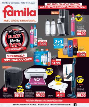 FAMILA Lingen • Rheiner Str. 115 121 • Öffnungszeiten