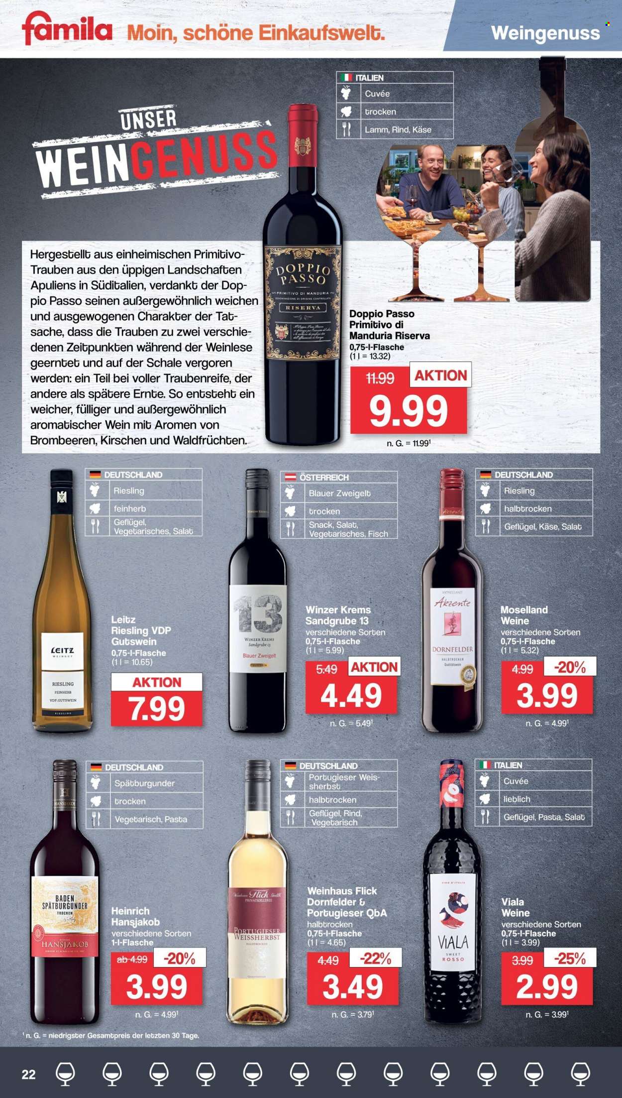famila Prospekte  - 30.10.2023 - 4.11.2023. Seite 22