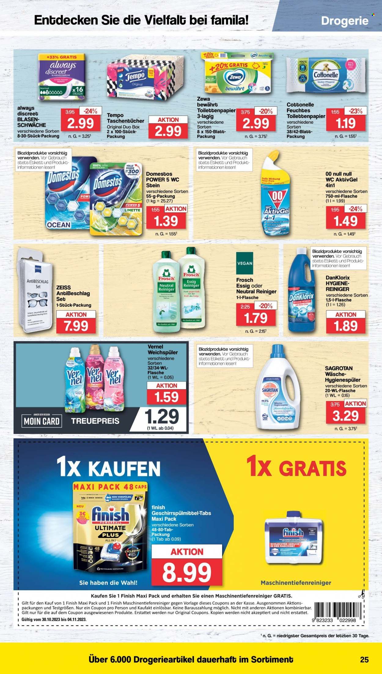 famila Prospekte  - 30.10.2023 - 4.11.2023. Seite 26