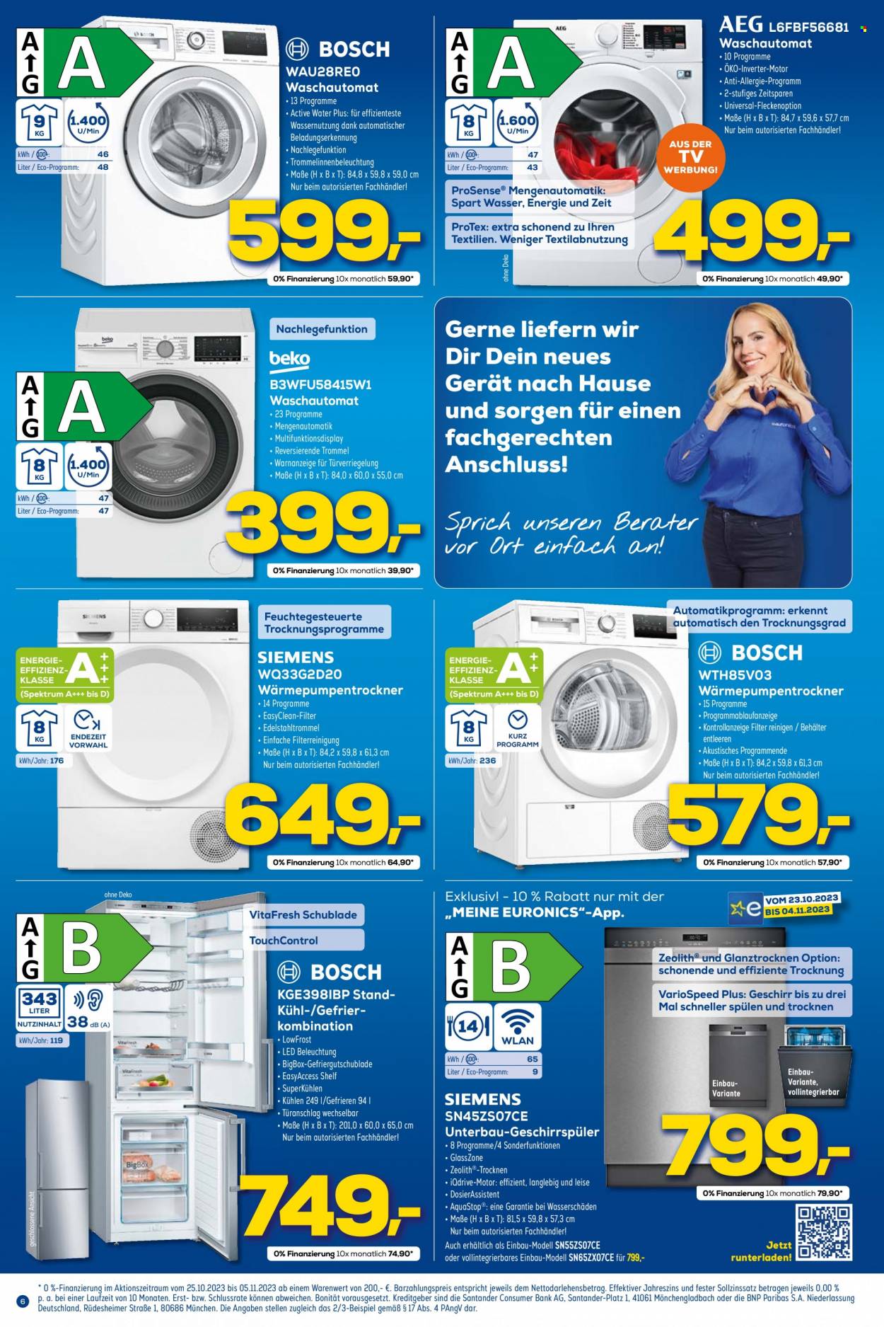 Euronics Prospekte  - 29.10.2023 - 5.11.2023. Seite 6