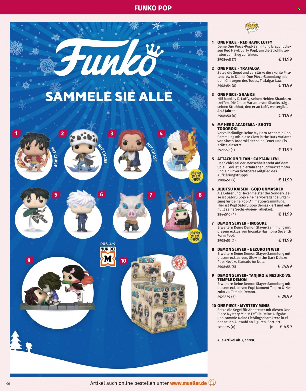 Müller Prospekte  - 30.10.2023 - 31.12.2023. Seite 96
