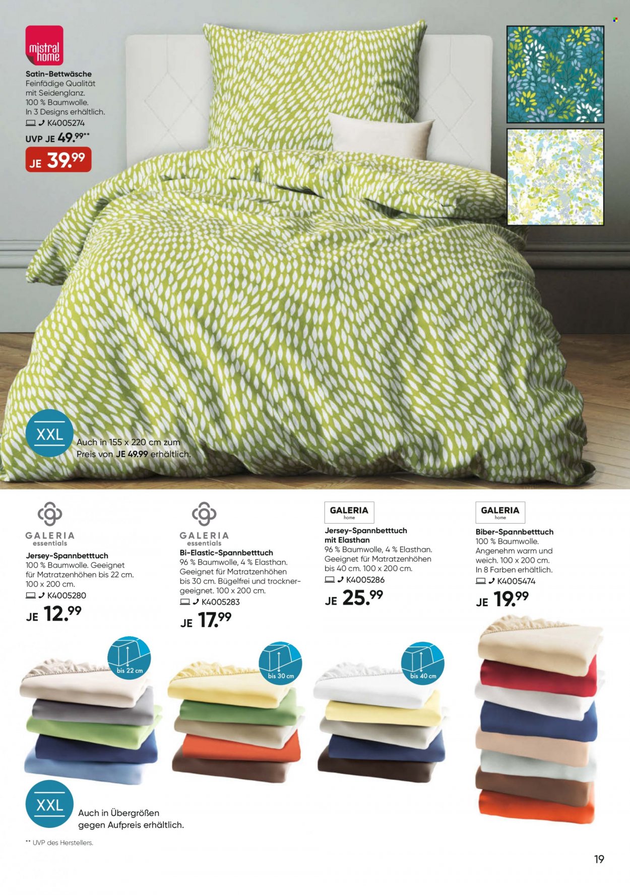 GALERIA Karstadt Kaufhof Prospekte  - 30.10.2023 - 5.11.2023. Seite 19