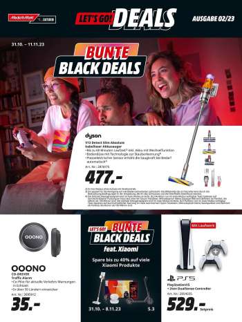 Prospekte MediaMarkt - 31.10.2023 - 11.11.2023.
