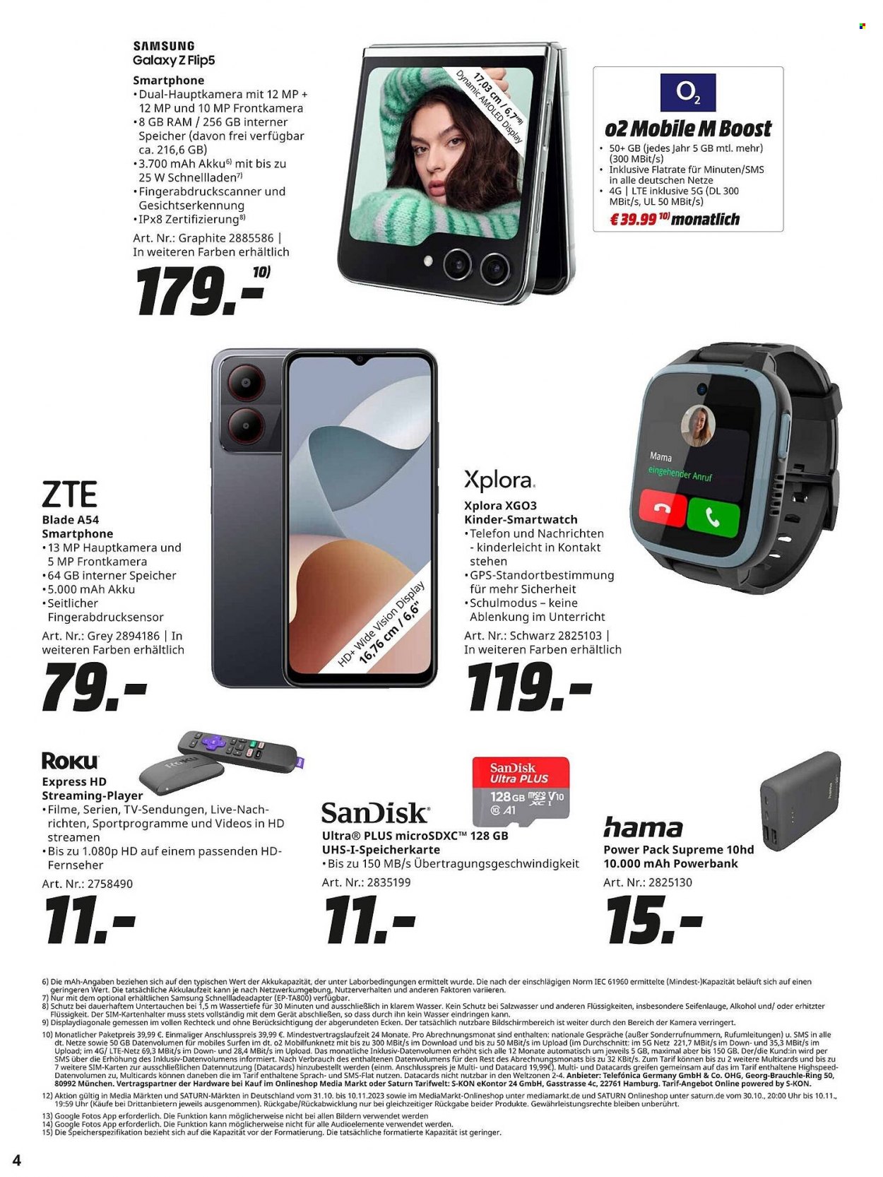 MediaMarkt Prospekte  - 31.10.2023 - 11.11.2023. Seite 4