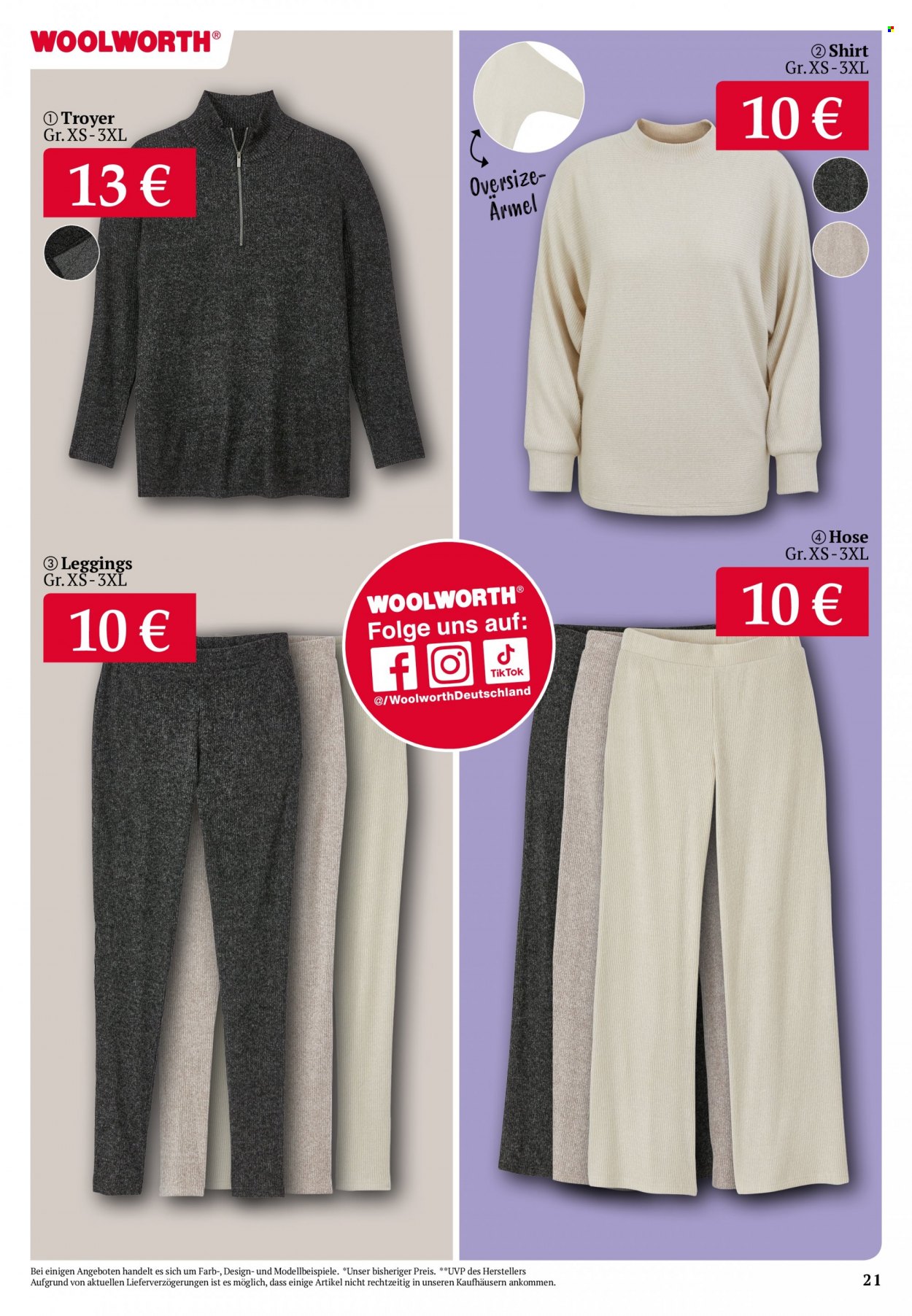 Woolworth Prospekte  - 2.11.2023 - 9.11.2023. Seite 21