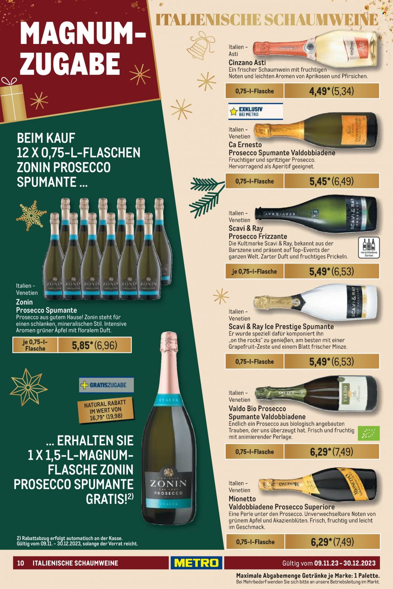 Metro Prospekte  - 9.11.2023 - 30.12.2023. Seite 10