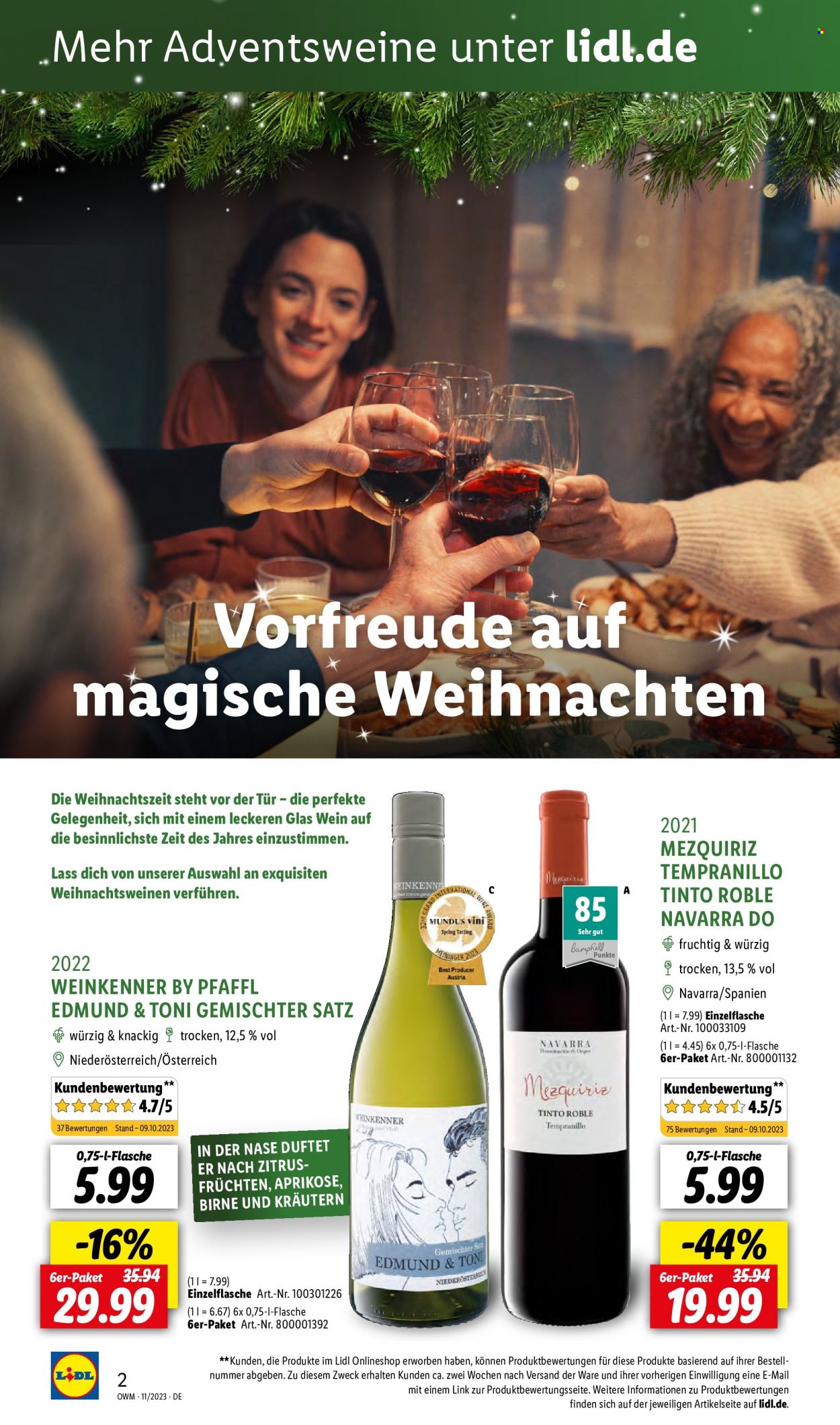 Lidl Prospekte  - 1.11.2023 - 30.11.2023. Seite 2