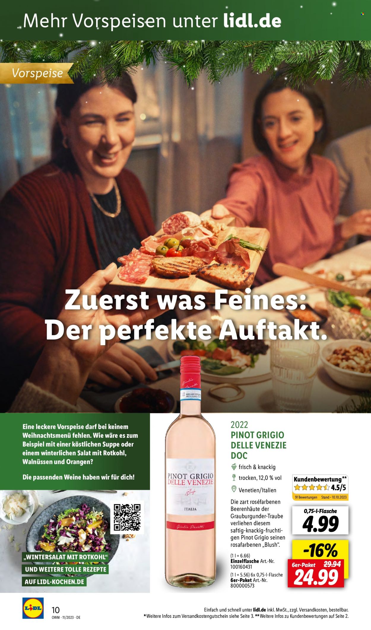 Lidl Prospekte  - 1.11.2023 - 30.11.2023. Seite 10