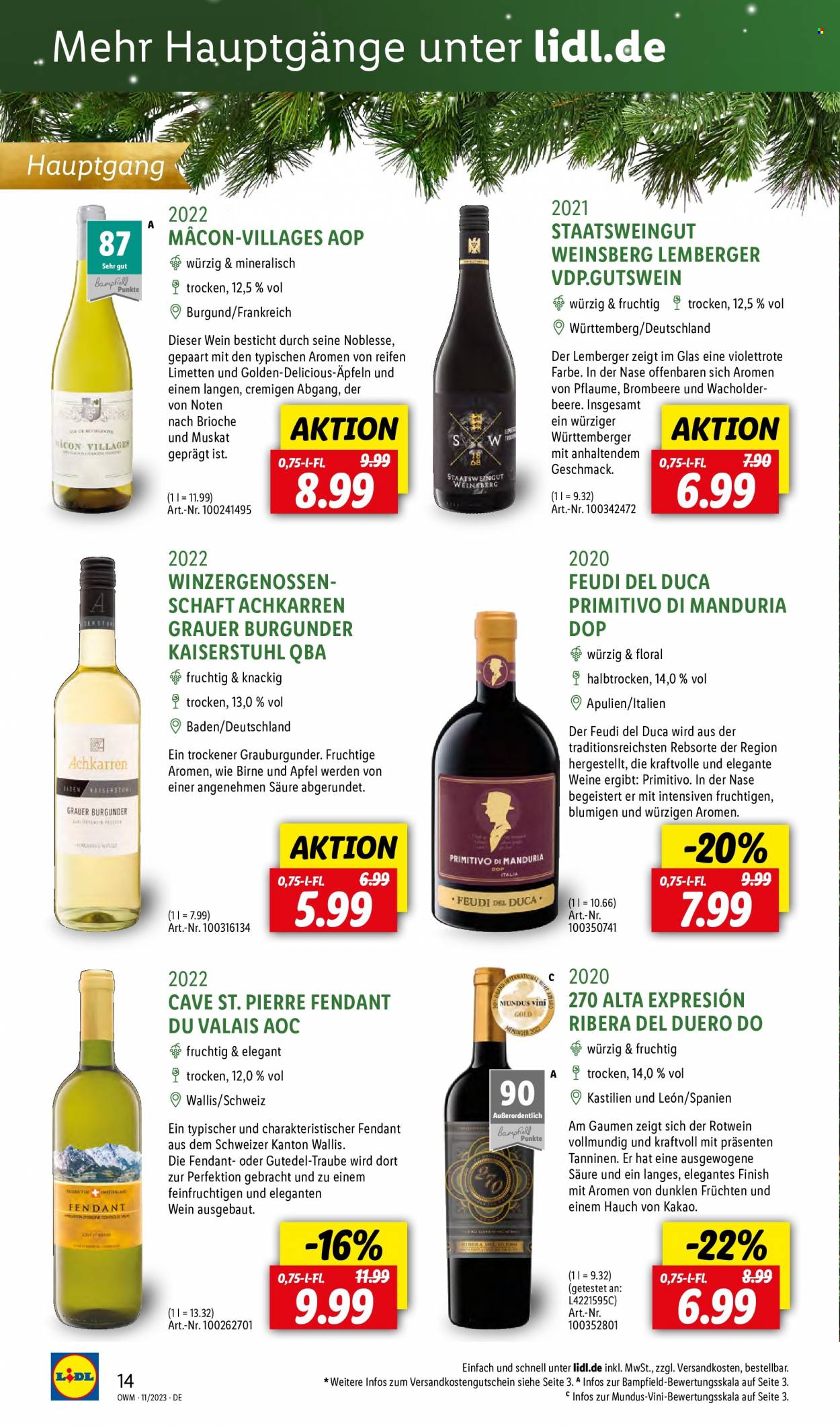 Lidl Prospekte  - 1.11.2023 - 30.11.2023. Seite 14