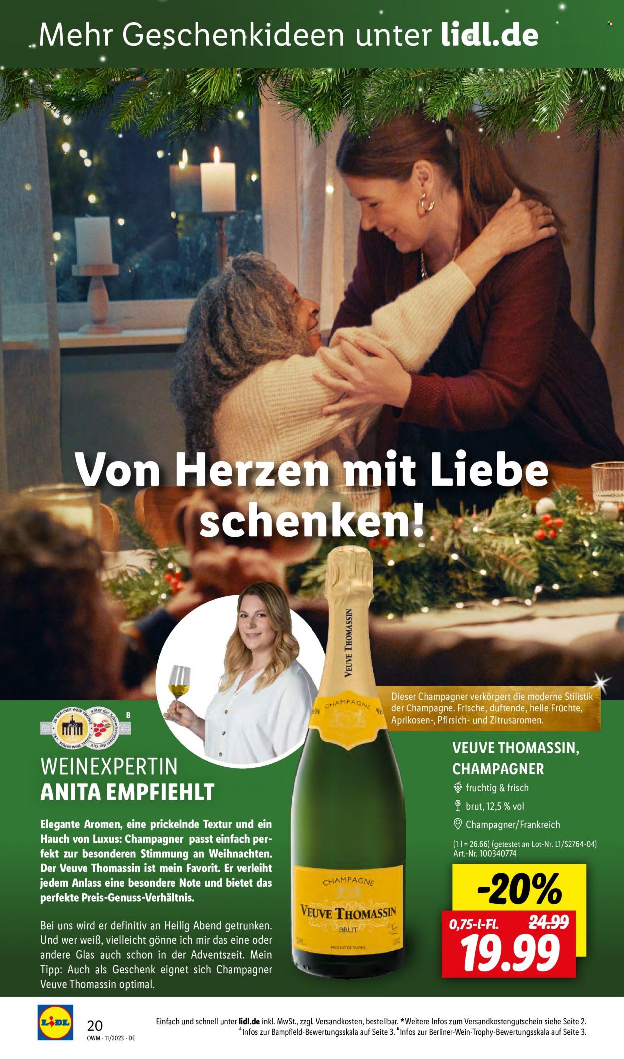 Lidl Prospekte  - 1.11.2023 - 30.11.2023. Seite 20