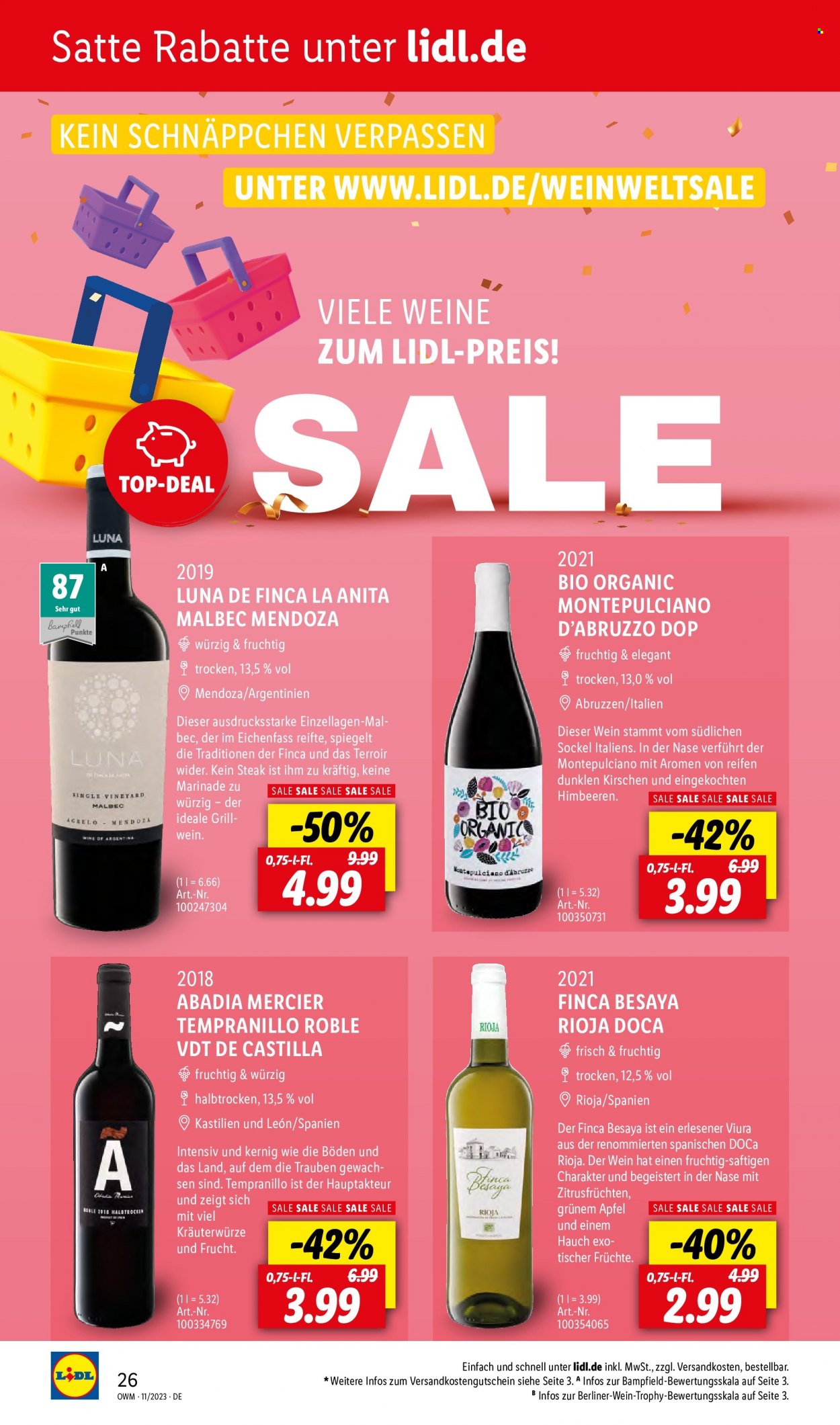 Lidl Prospekte  - 1.11.2023 - 30.11.2023. Seite 26