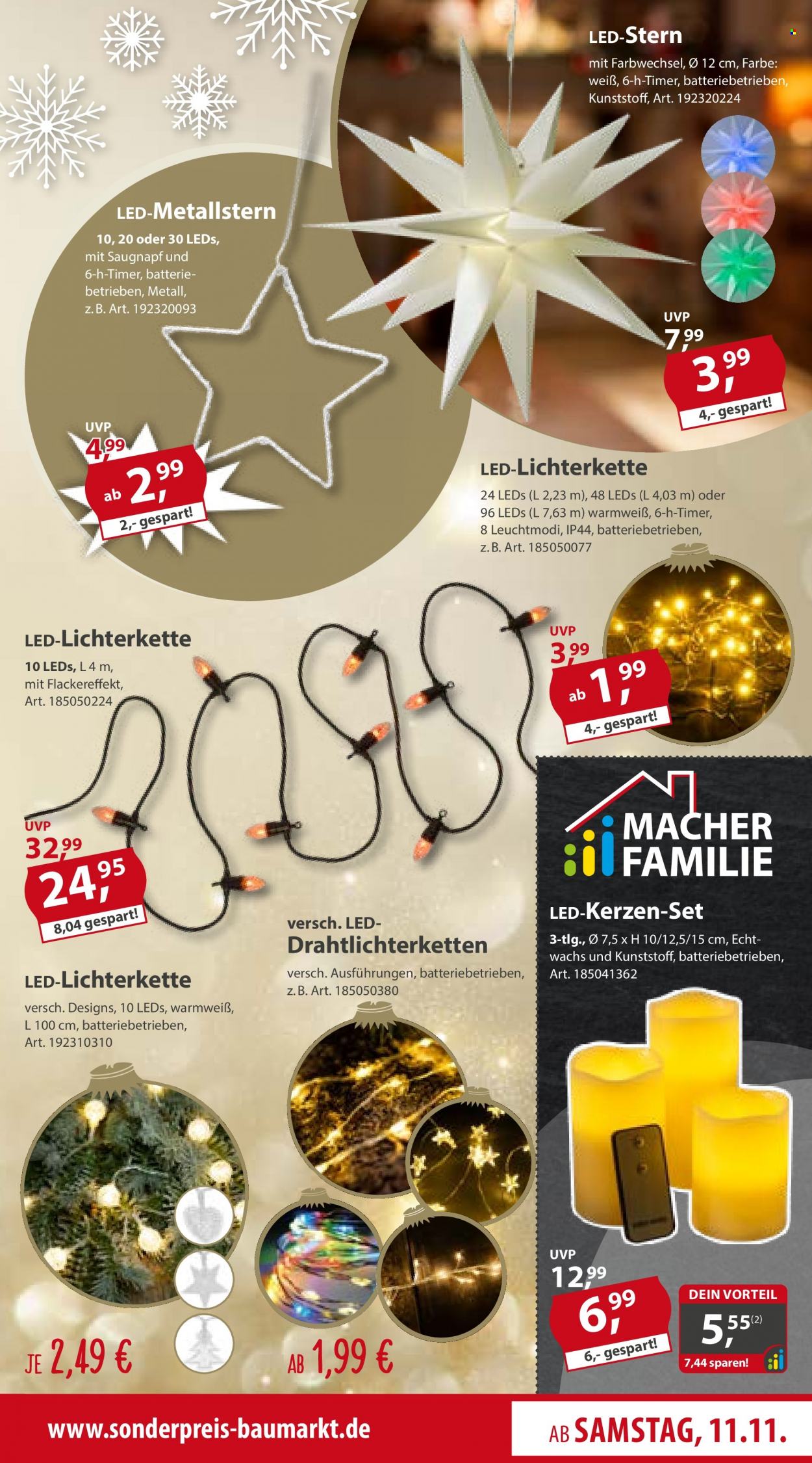 Sonderpreis-Baumarkt Prospekte  - 11.11.2023 - 17.11.2023. Seite 3