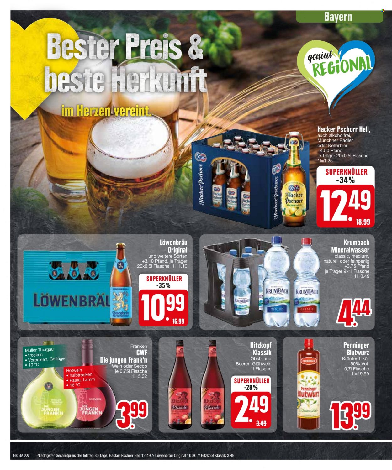 Edeka Prospekte  - 6.11.2023 - 11.11.2023. Seite 8