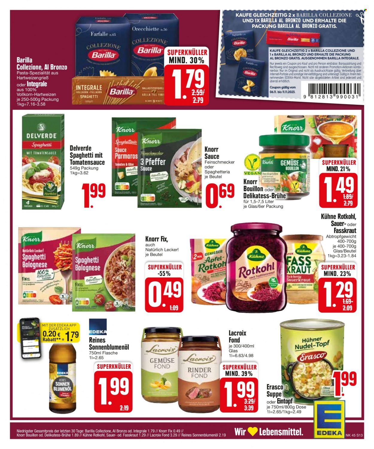 Edeka Prospekte  - 6.11.2023 - 11.11.2023. Seite 13