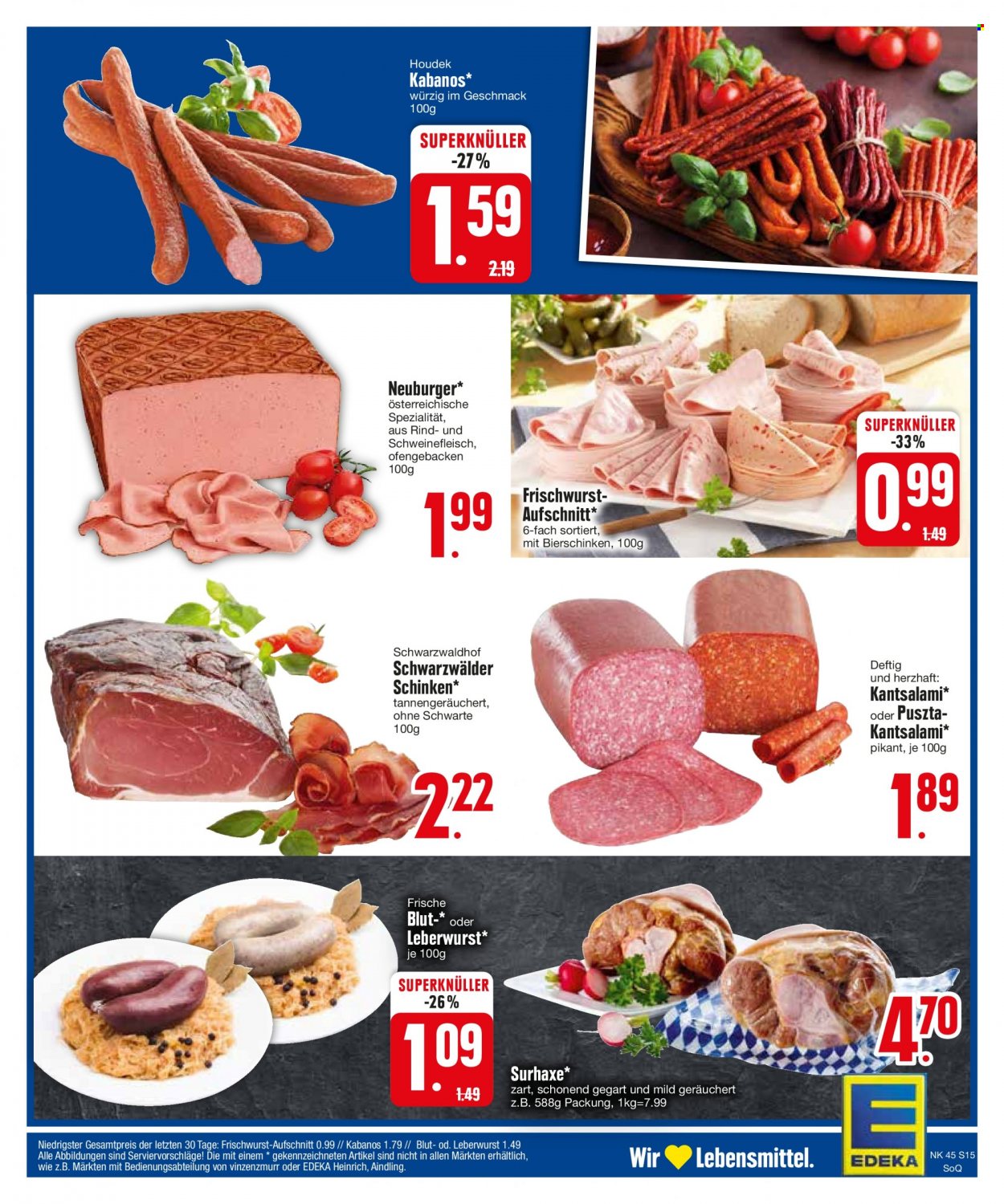 Edeka Prospekte  - 6.11.2023 - 11.11.2023. Seite 15