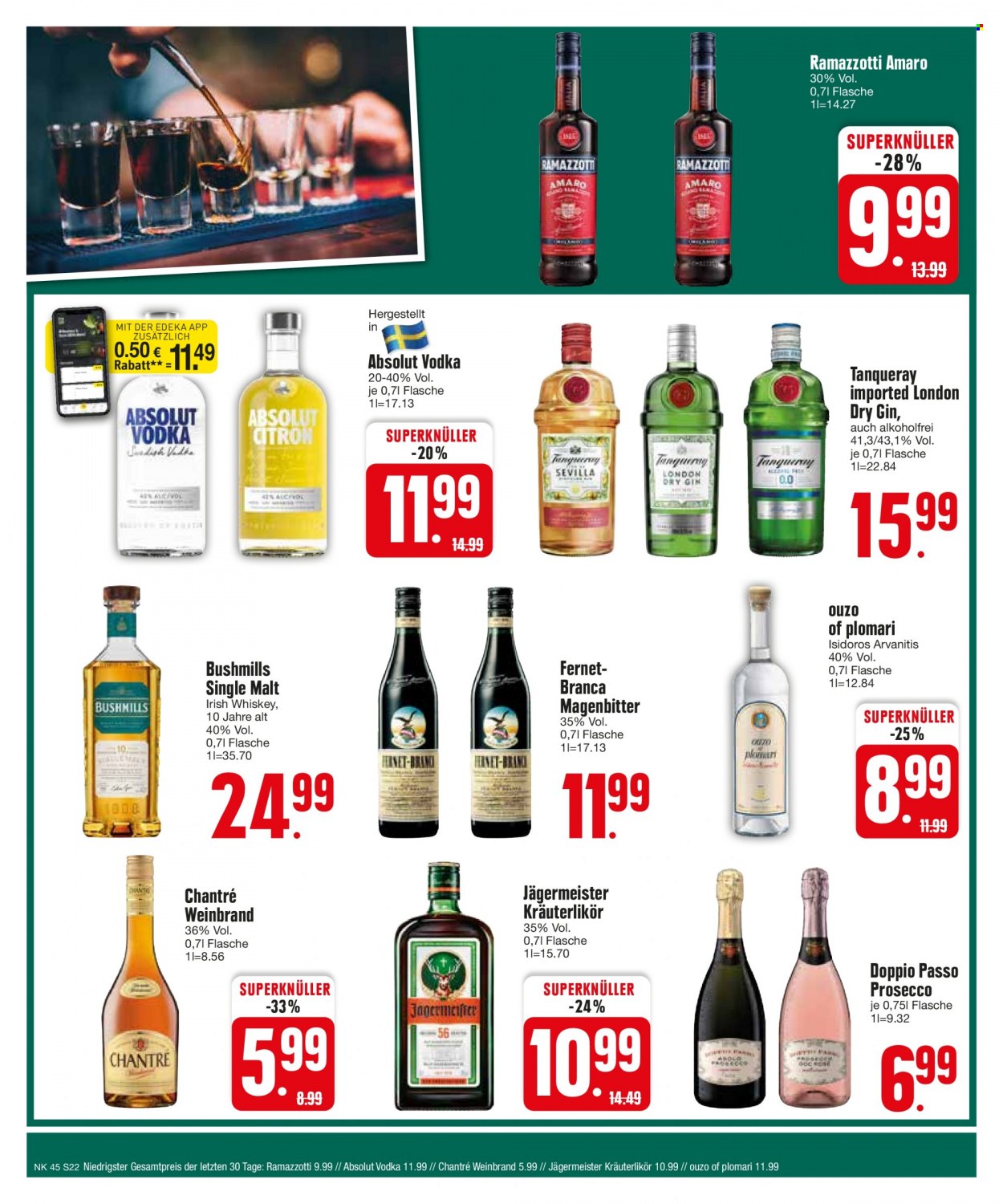 Edeka Prospekte  - 6.11.2023 - 11.11.2023. Seite 22