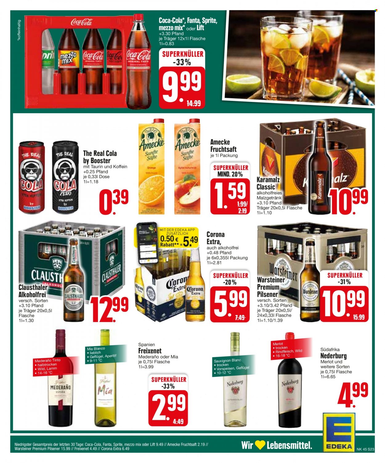 Edeka Prospekte  - 6.11.2023 - 11.11.2023. Seite 23