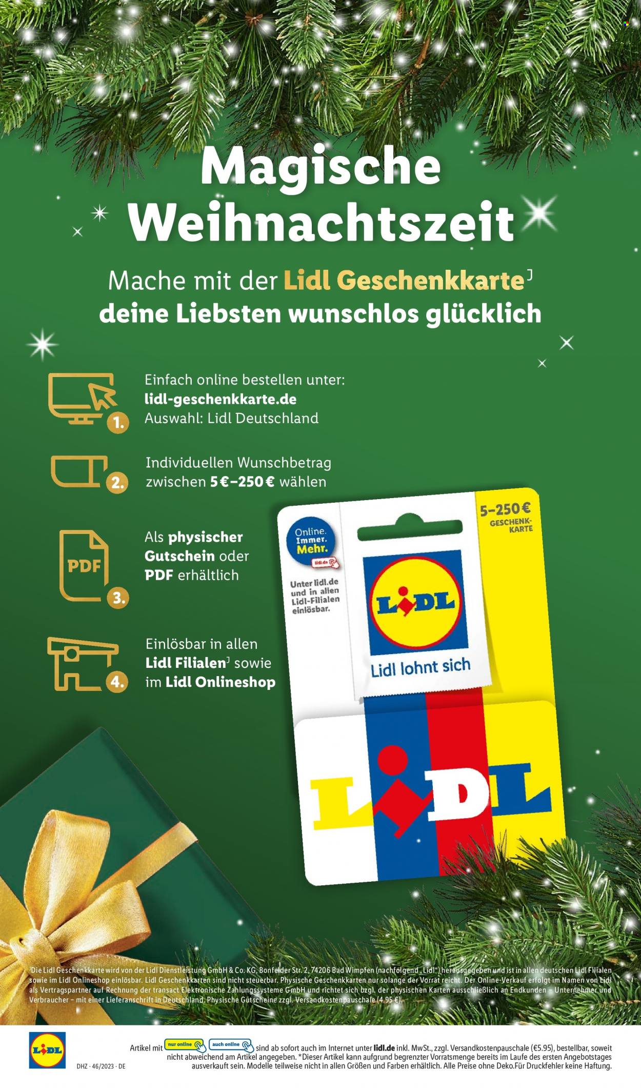 Lidl Prospekte  - 13.11.2023 - 18.11.2023. Seite 24