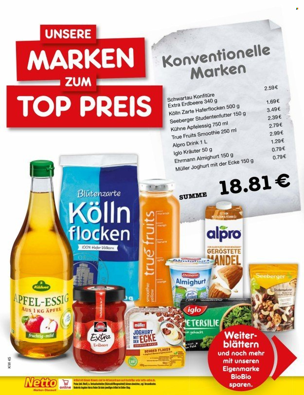 Netto Marken-Discount Prospekte  - 6.11.2023 - 11.11.2023. Seite 18