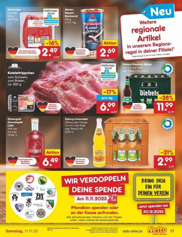 Netto Marken-Discount Prospekte  - 6.11.2023 - 11.11.2023. Seite 21