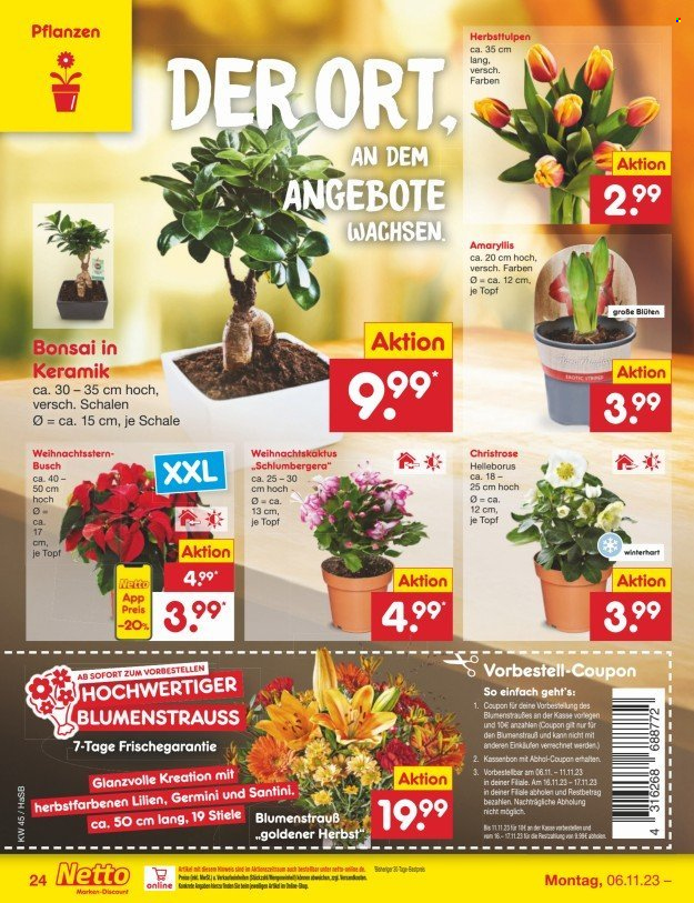 Netto Marken-Discount Prospekte  - 6.11.2023 - 11.11.2023. Seite 28