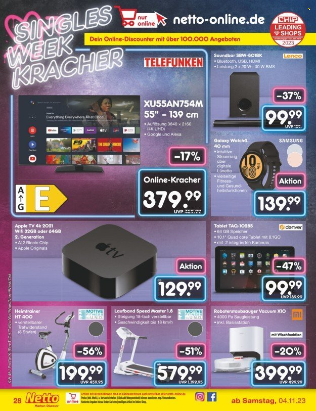 Netto Marken-Discount Prospekte  - 6.11.2023 - 11.11.2023. Seite 32