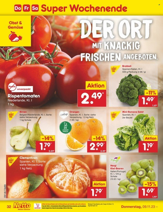 Netto Marken-Discount Prospekte  - 6.11.2023 - 11.11.2023. Seite 36