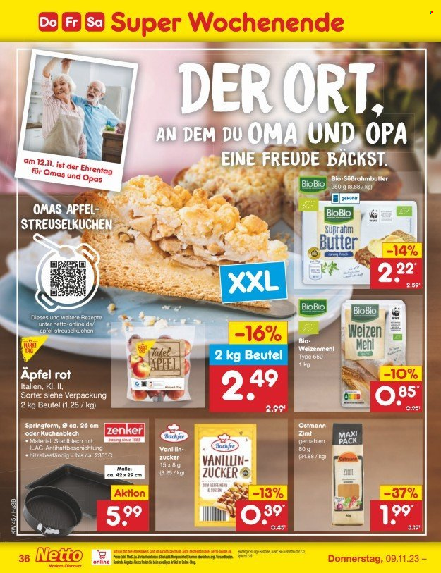 Netto Marken-Discount Prospekte  - 6.11.2023 - 11.11.2023. Seite 40