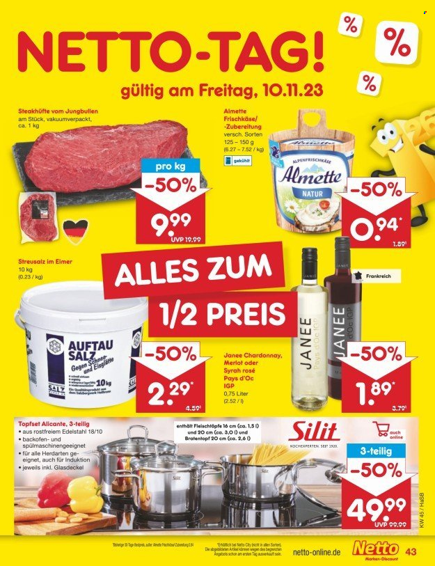 Netto Marken-Discount Prospekte  - 6.11.2023 - 11.11.2023. Seite 47