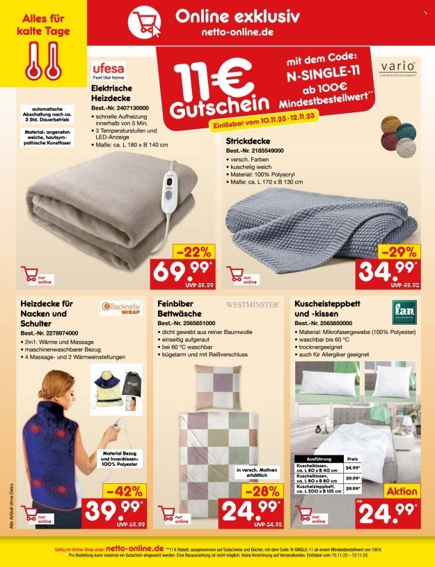 Netto Marken-Discount Prospekte  - 6.11.2023 - 11.11.2023. Seite 52
