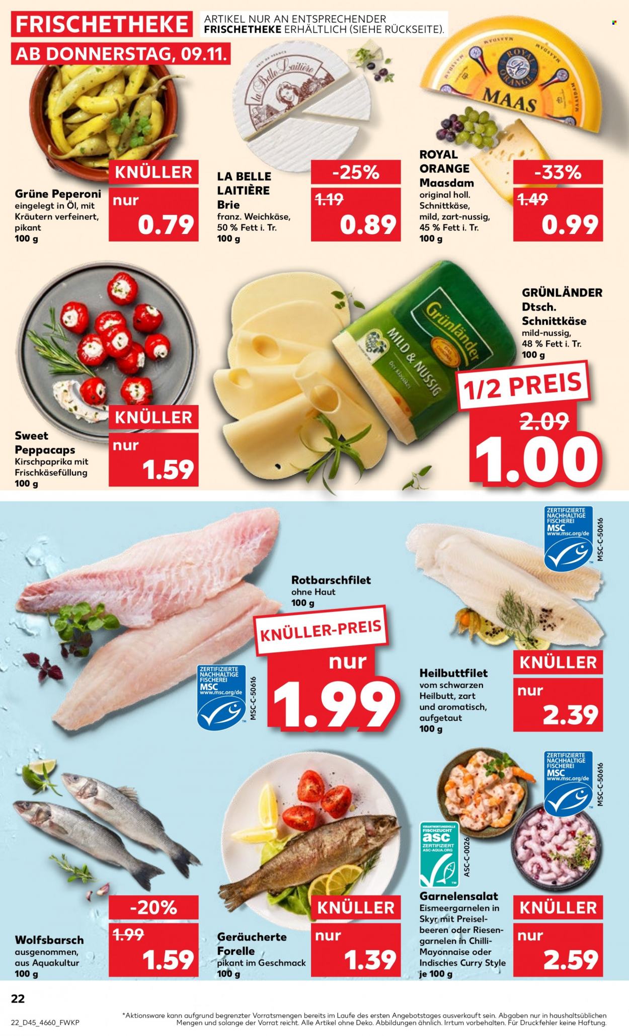 Kaufland Prospekte  - 9.11.2023 - 15.11.2023. Seite 22