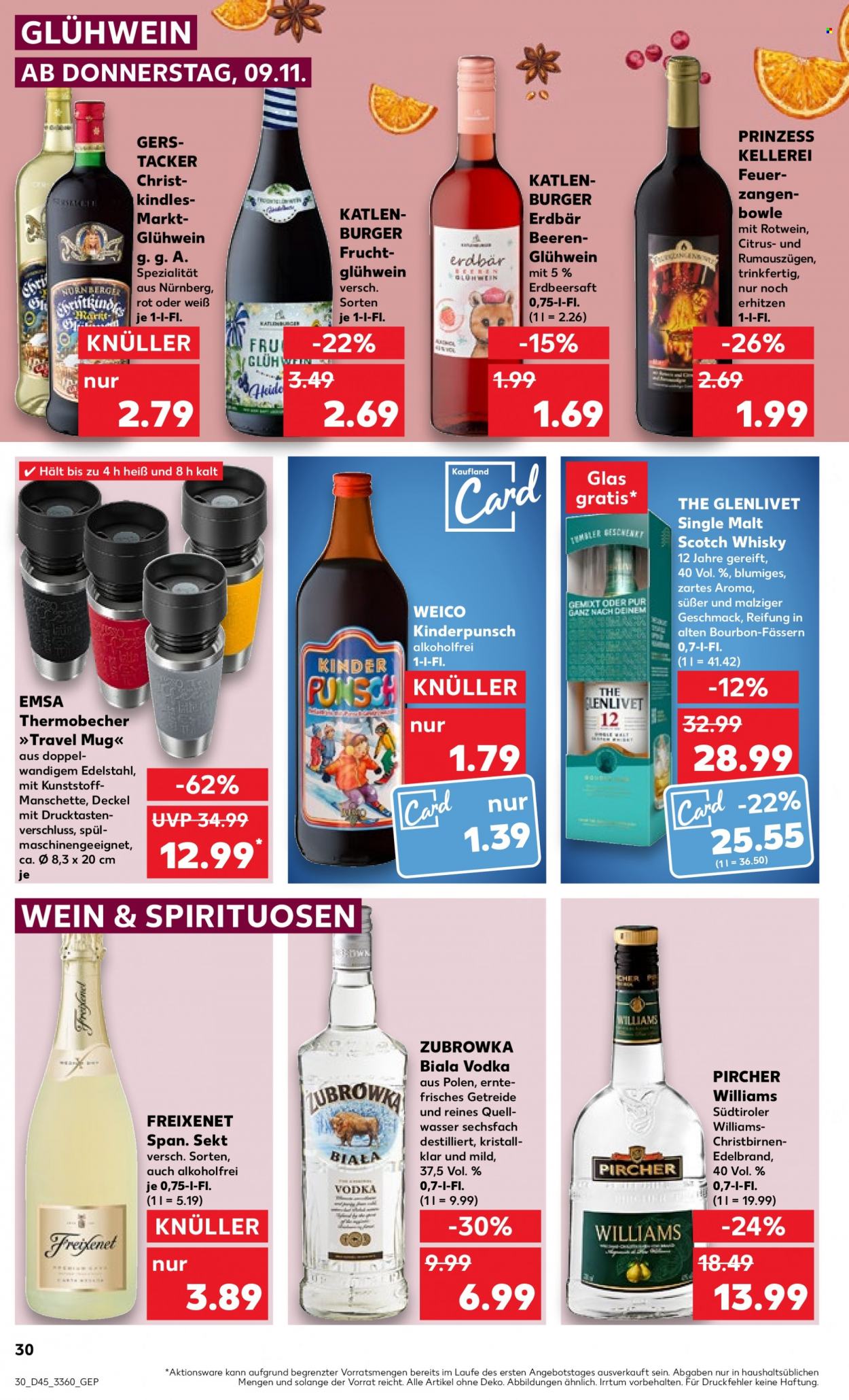 Kaufland Prospekte  - 9.11.2023 - 15.11.2023. Seite 30