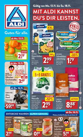 Prospekte ALDI Nord - 13.11.2023 - 18.11.2023.