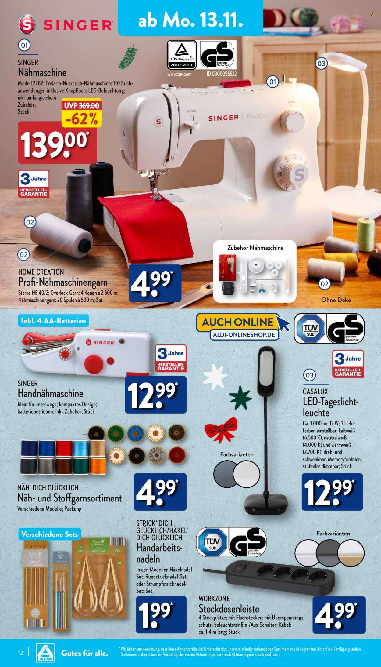 ALDI Nord Prospekte  - 13.11.2023 - 18.11.2023. Seite 12