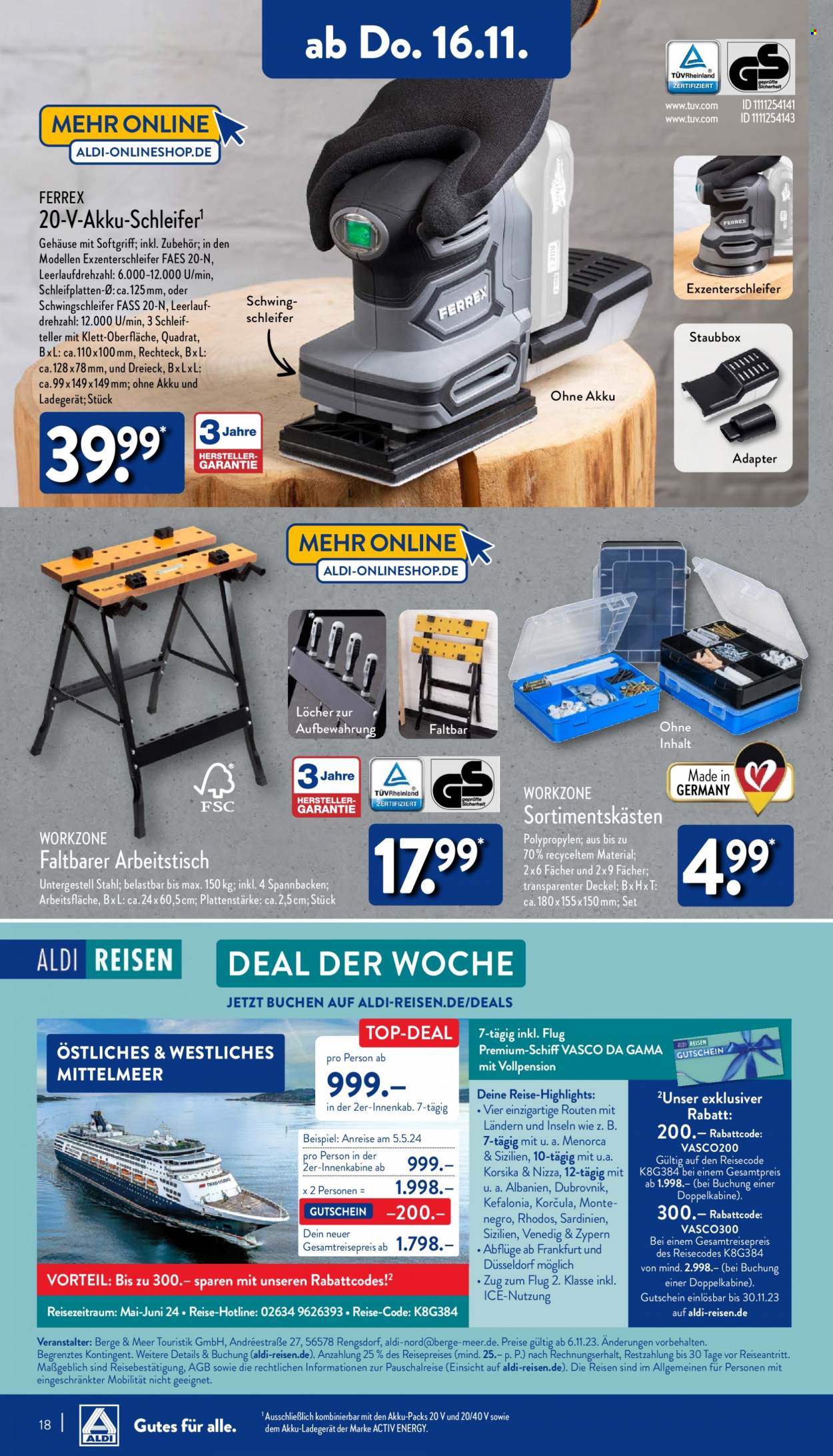 ALDI Nord Prospekte  - 13.11.2023 - 18.11.2023. Seite 18