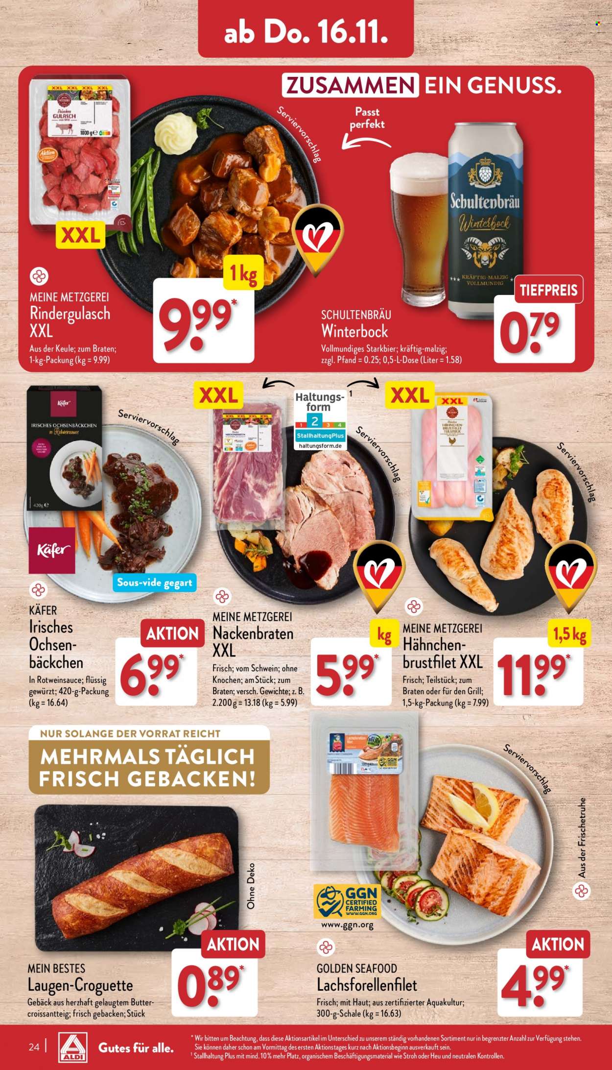 ALDI Nord Prospekte  - 13.11.2023 - 18.11.2023. Seite 24