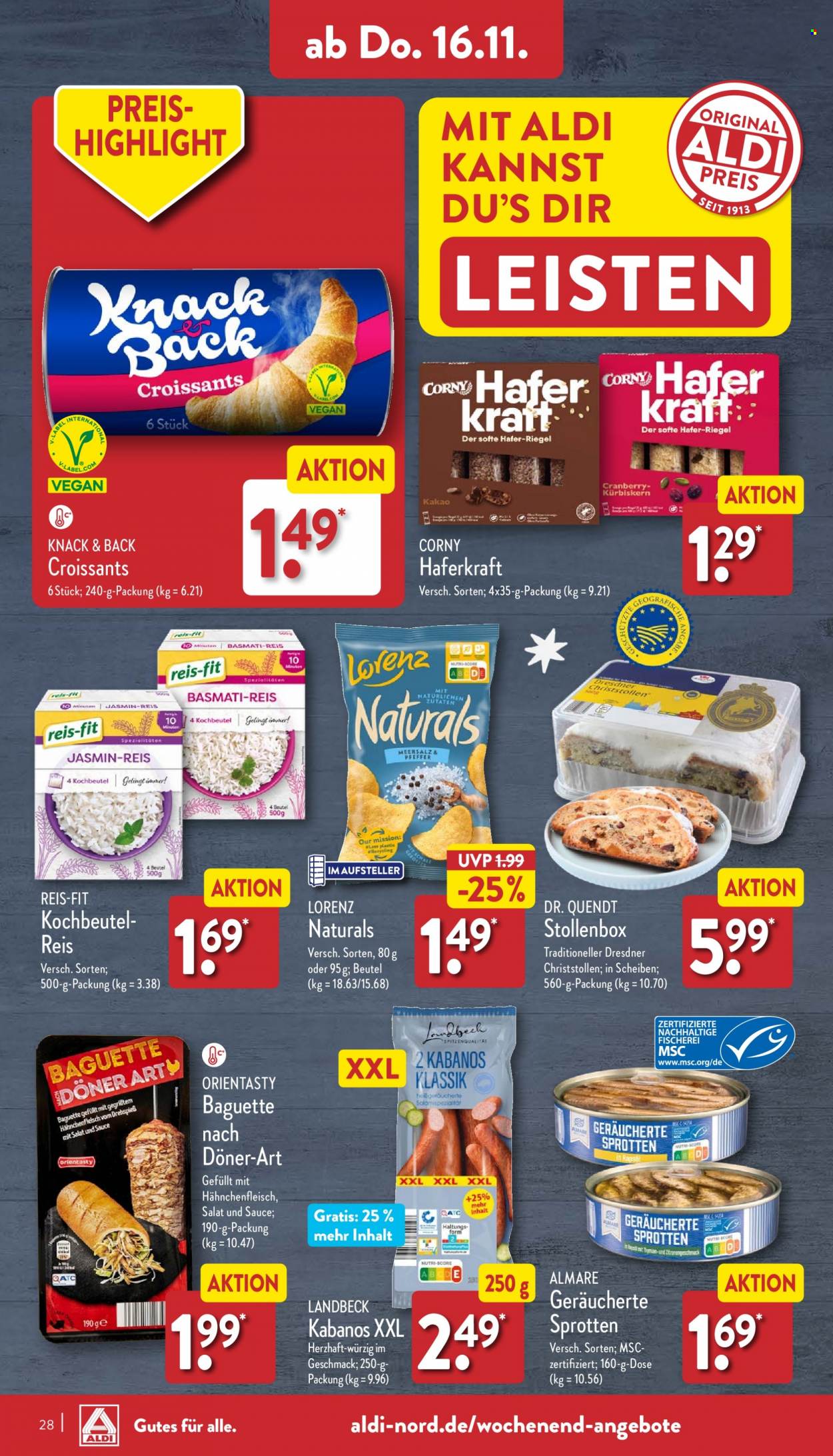 ALDI Nord Prospekte  - 13.11.2023 - 18.11.2023. Seite 28