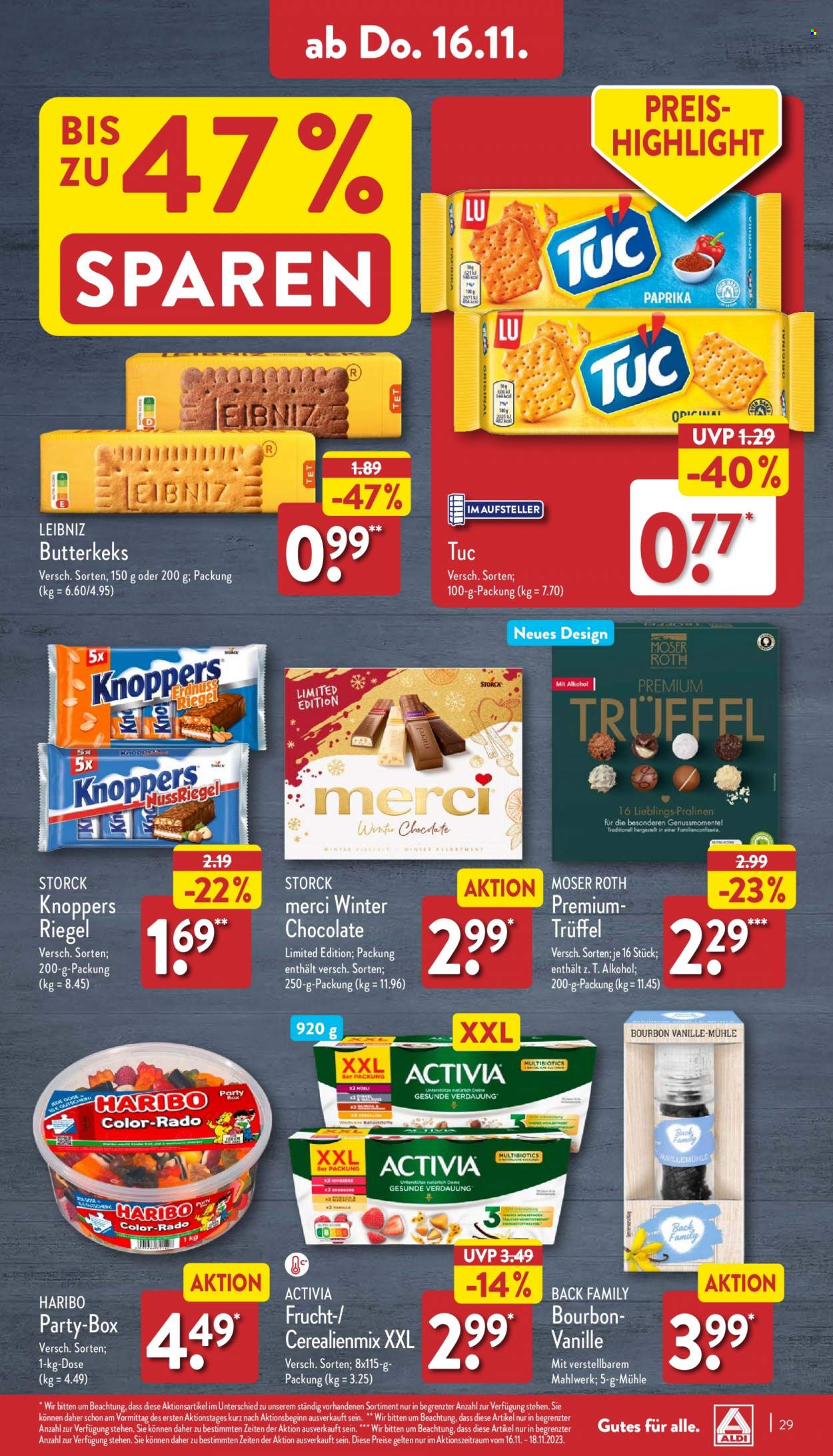 ALDI Nord Prospekte  - 13.11.2023 - 18.11.2023. Seite 29